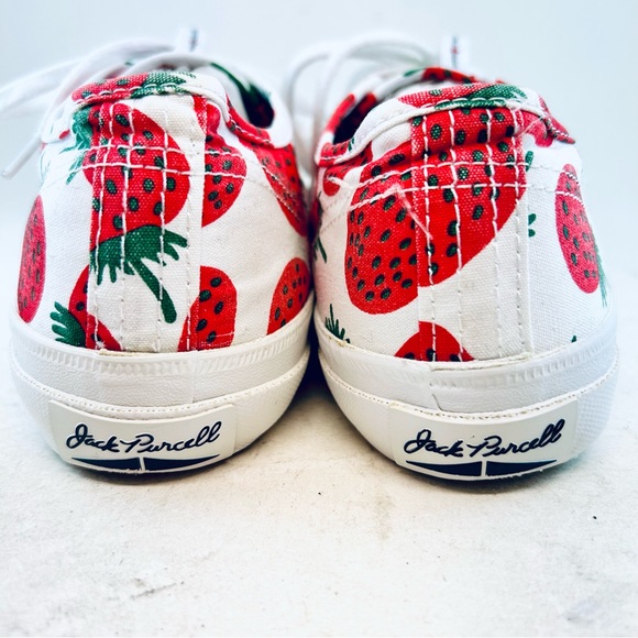 Converse Marimekko x Jack Purcell Ox White Red Strawberry Sneakers size 6 37 - Picture 10 of 14